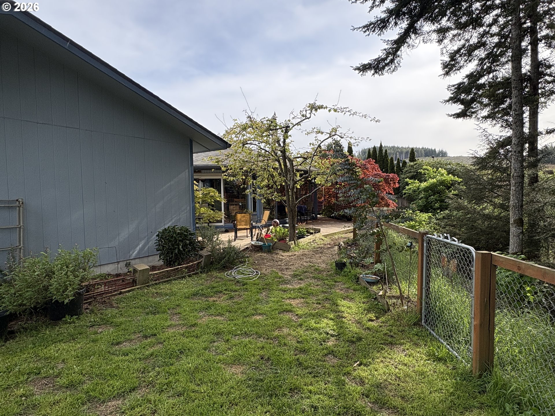 1625 Kristi Loop Lakeside, OR 97449 - Photo 33 of 41 a view of a backyard