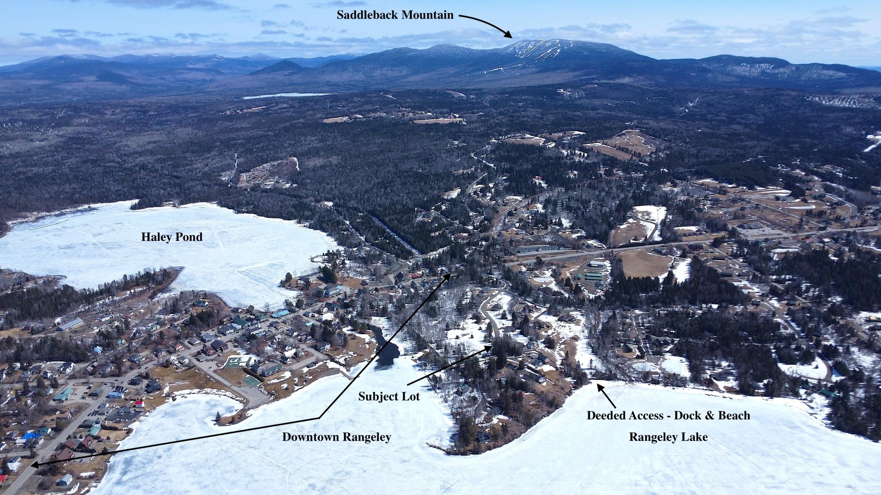 Looking toward Saddleback, Labeled - Lot