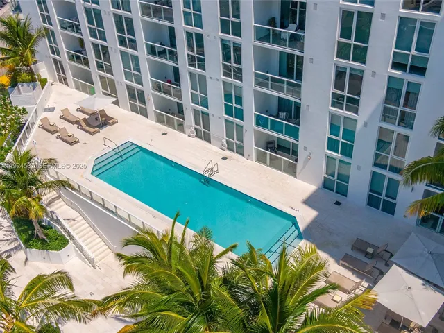 a view of a city with tall buildings