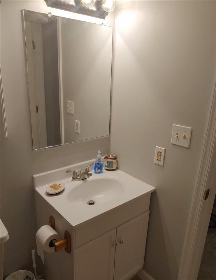 866 Augusta Farms Road Waynesboro, VA 22980 - Photo 24 of 28 a bathroom with a sink and a mirror