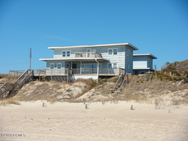115 Hoffman Beach Road Atlantic Beach, NC 28512 - Photo 2 of 13 rear from beach