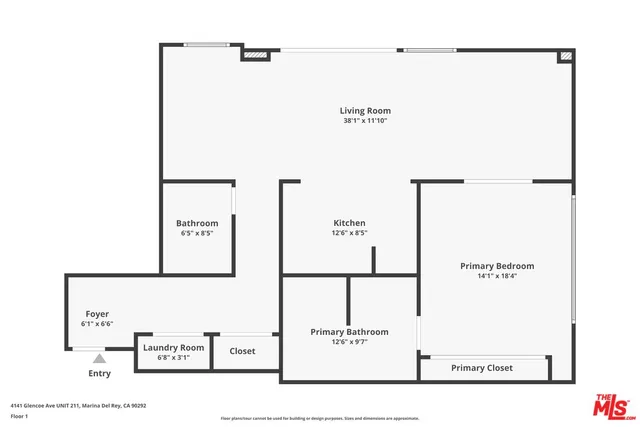 $4,700 | 4141 Glencoe Avenue, Unit 211, Marina del Rey, CA 90292