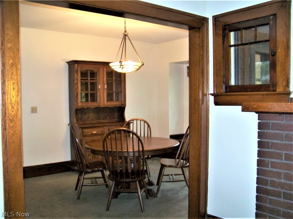 55 Center Road Bedford, OH 44146 - Photo 8 of 34 Enter the dining room - just as elegant as the living room and wait until you see the French doors that open to the magnificent porch!