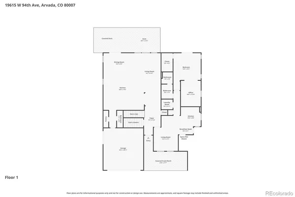 $1,400,000 | 19615 West 94th Avenue, Arvada, CO 80007