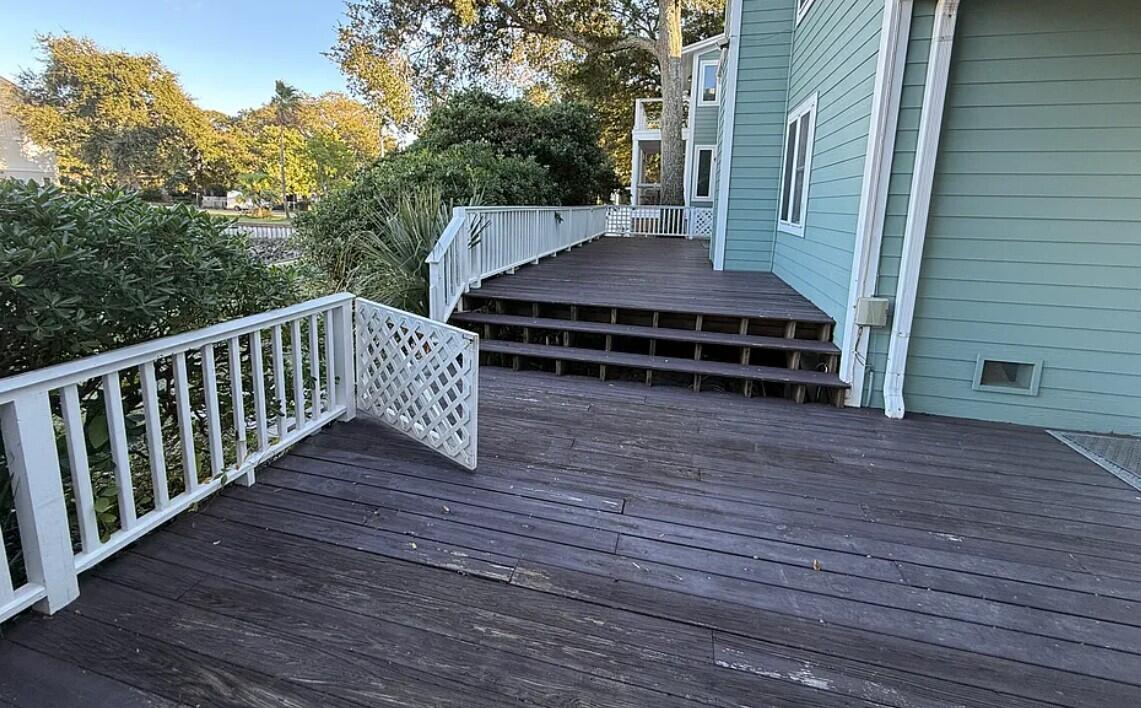 2 Tabby Lane Isle of Palms, SC 29451 - Photo 24 of 32 Back porch