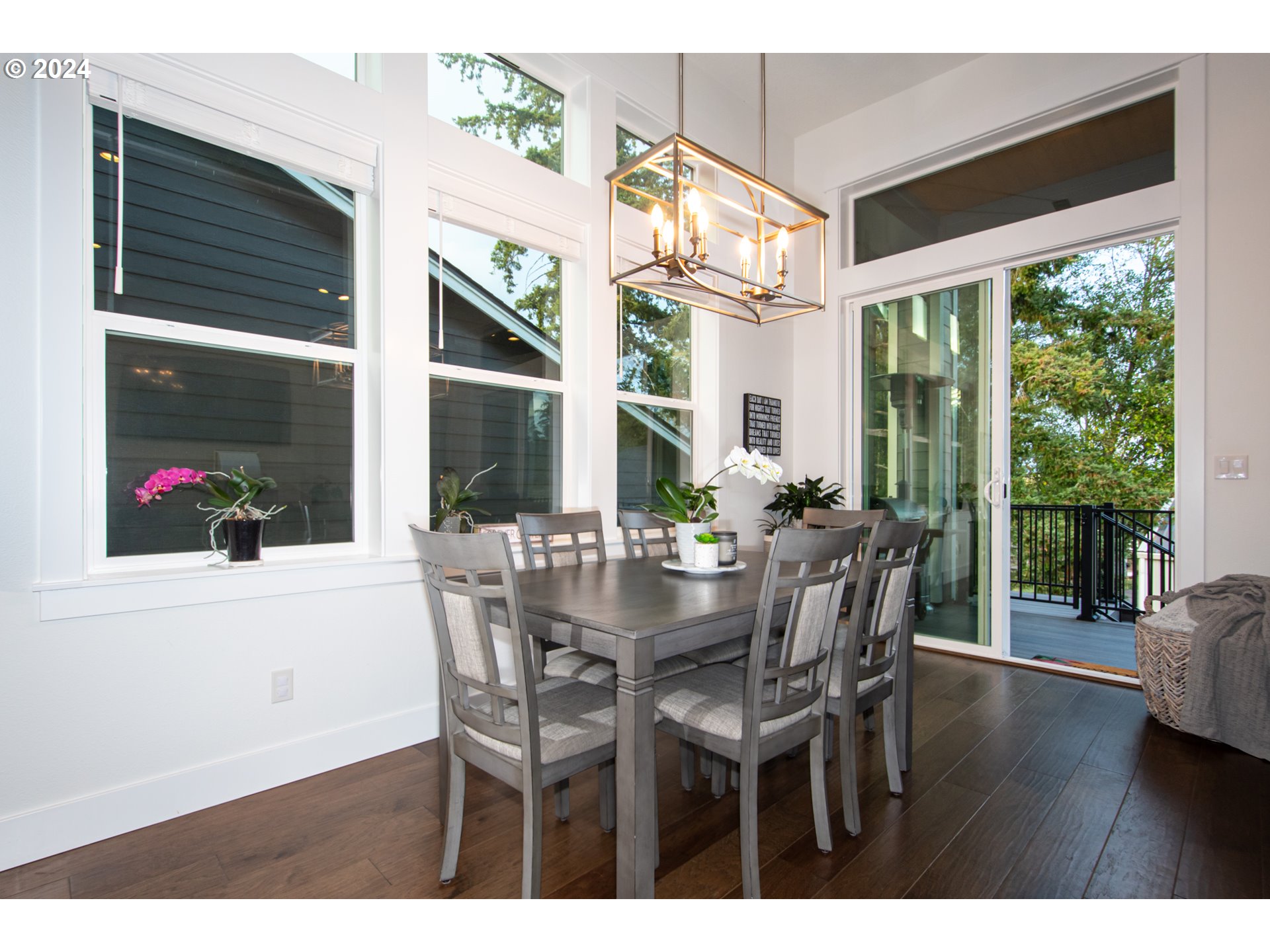 6156 Northwest Olympic Street Camas, WA 98607 - Photo 13 of 29 a view of a dining room with furniture window and wooden floor