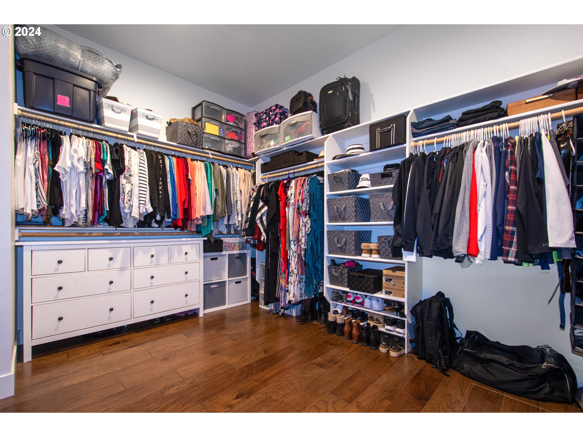 6156 Northwest Olympic Street Camas, WA 98607 - Photo 21 of 29 a view of walk in closet with clothes and shoes