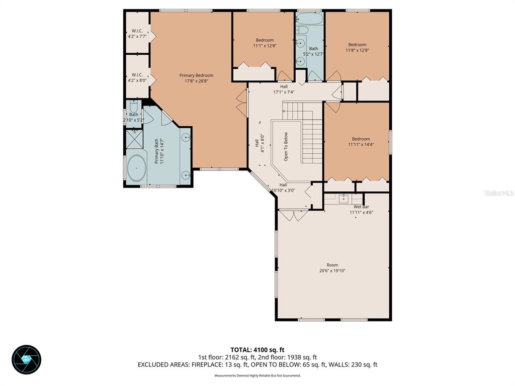 4202 Rotherham Court Palm Harbor, FL 34685 - Photo 47 of 61 a picture of floor plan