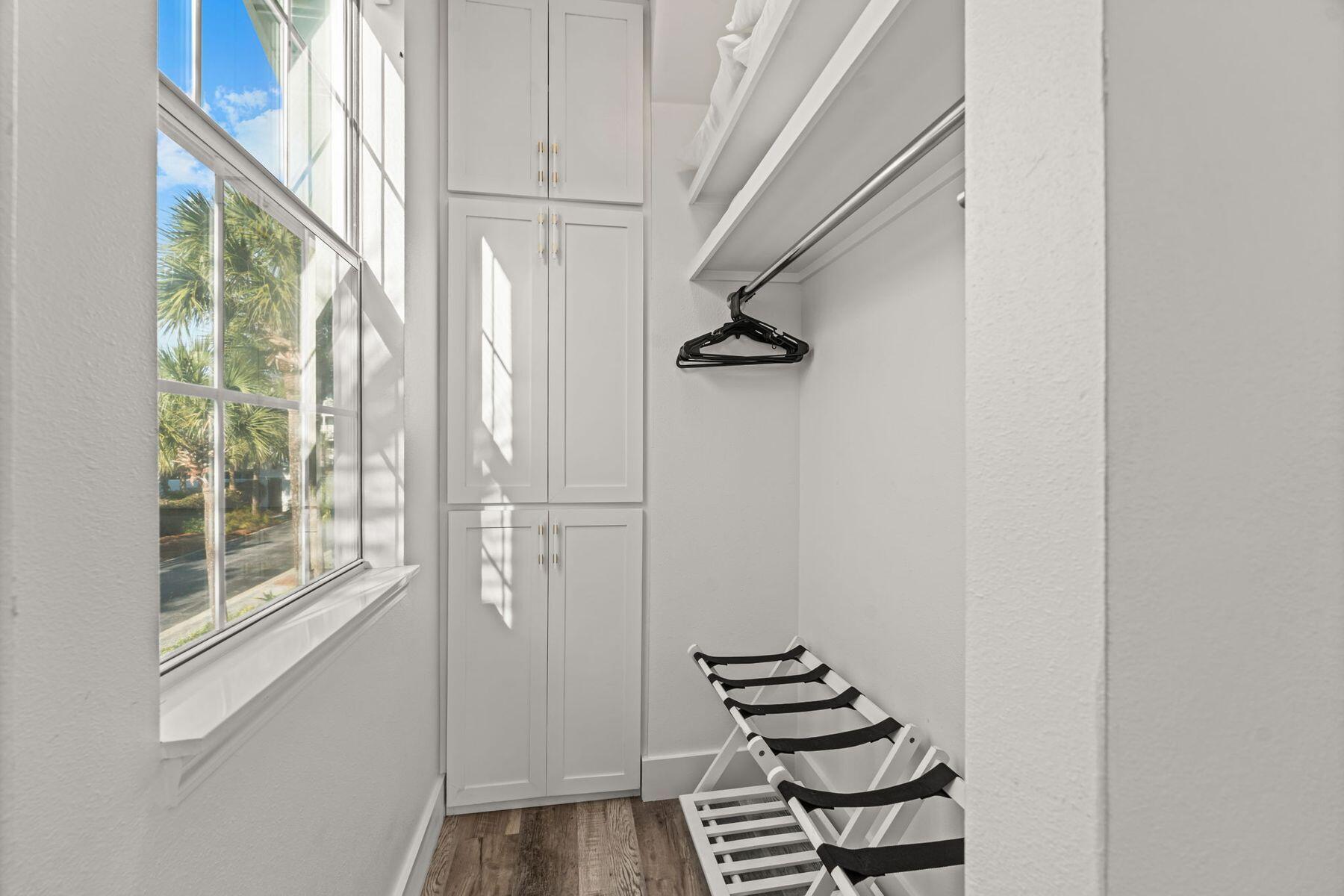 41 Longue Vue Drive Inlet Beach, FL 32461 - Photo 20 of 48 a view of an entryway with wooden floor
