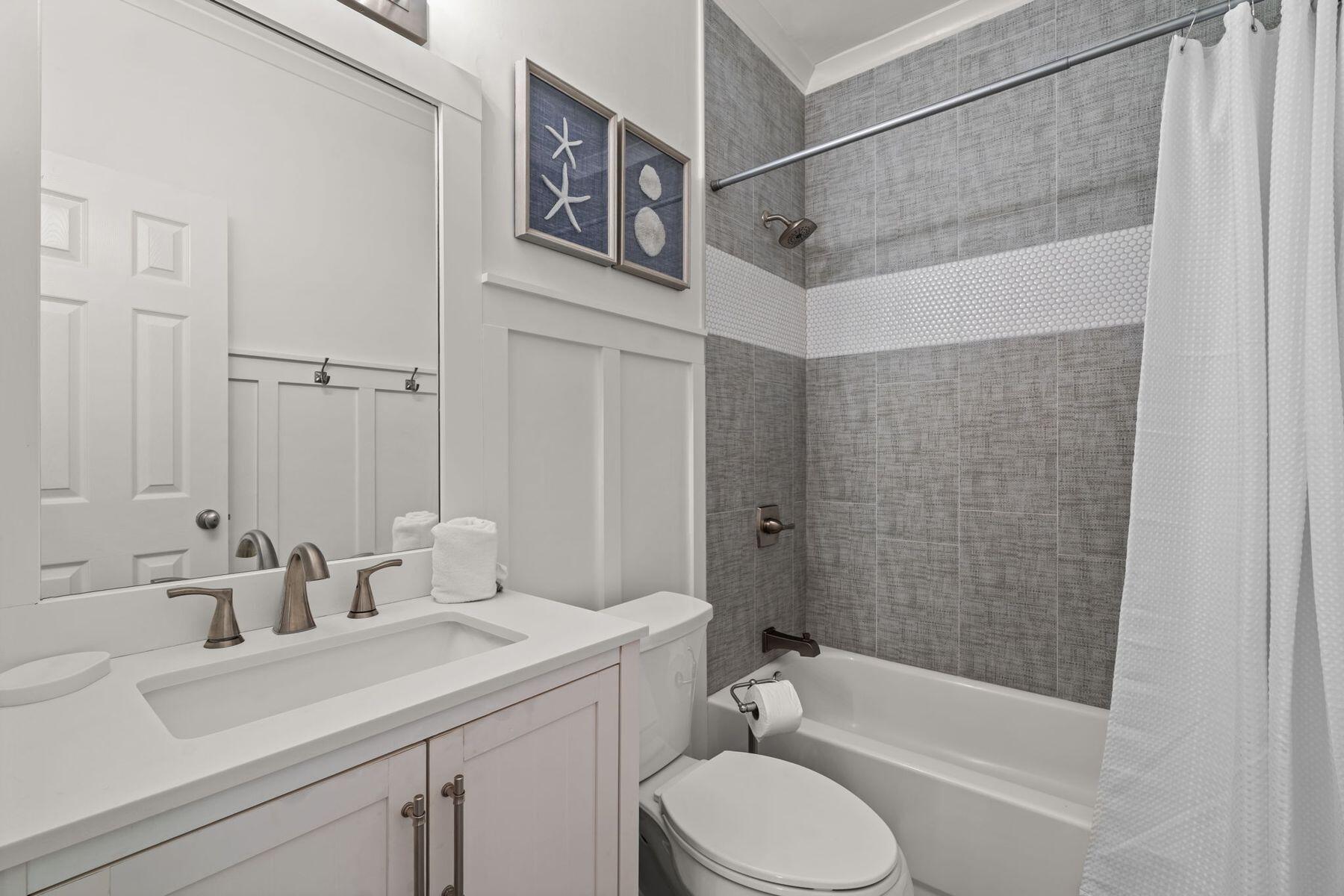 41 Longue Vue Drive Inlet Beach, FL 32461 - Photo 31 of 48 a bathroom with a sink toilet and shower