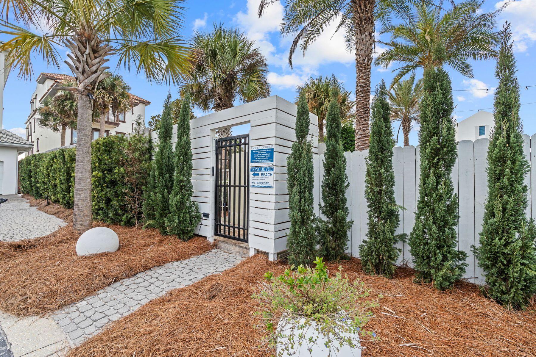 41 Longue Vue Drive Inlet Beach, FL 32461 - Photo 40 of 48 a view of a backyard of a house