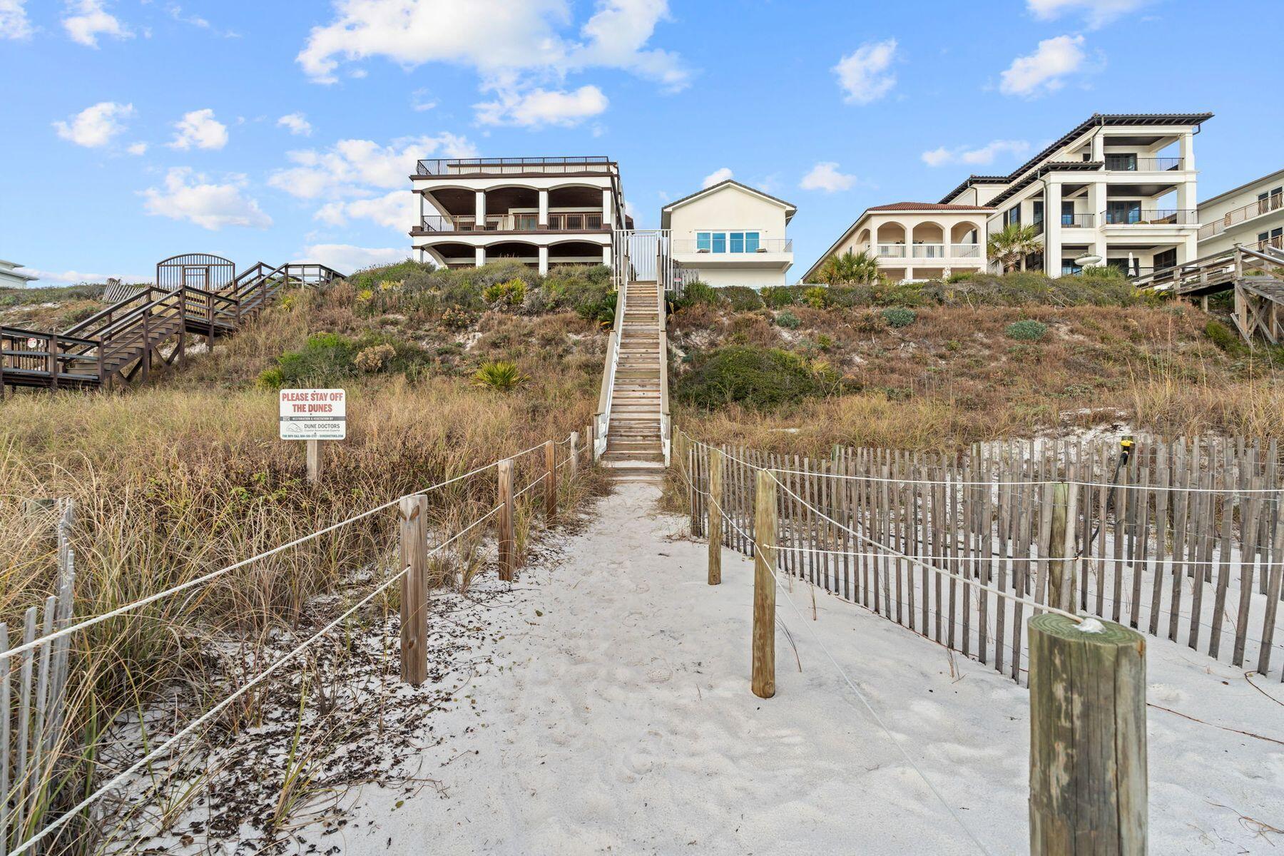 41 Longue Vue Drive Inlet Beach, FL 32461 - Photo 41 of 48 a view of a house with a yard