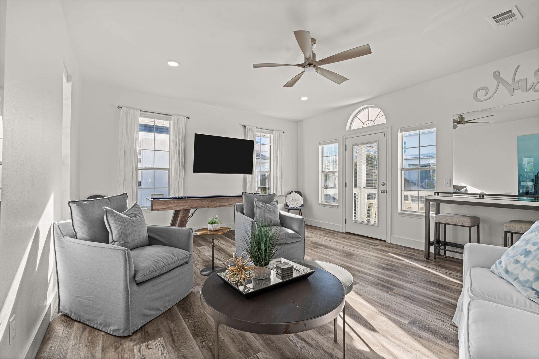 41 Longue Vue Drive Inlet Beach, FL 32461 - Photo 6 of 48 a living room with furniture and a large window