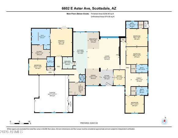 $4,999,999 | 6602 East Aster Drive, Scottsdale, AZ 85254