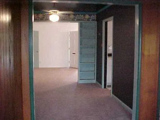 a view of empty room