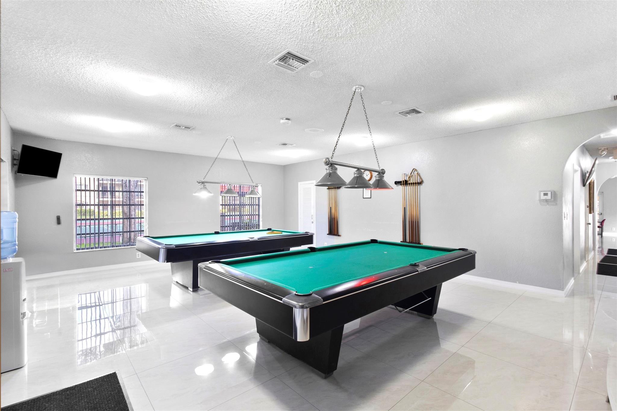 251 South Cypress Road, Unit 127 Pompano Beach, FL 33060 - Photo 19 of 29 Club House with Pool Tables