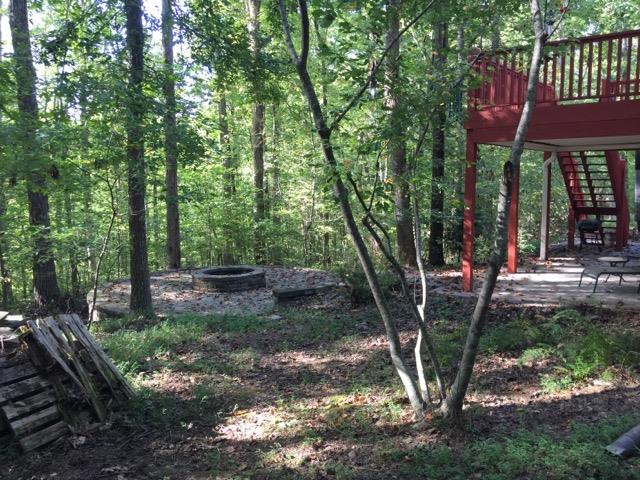 1280 Campbell Ridge Road Kingston Springs, TN 37082 - Photo 5 of 17 a view of a backyard with plants and a slide