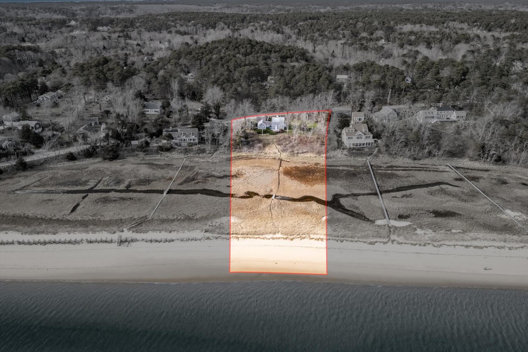 495 Chequessett Neck Road Wellfleet, MA 02667 - Photo 16 of 30 a view of a yard with an outdoor space