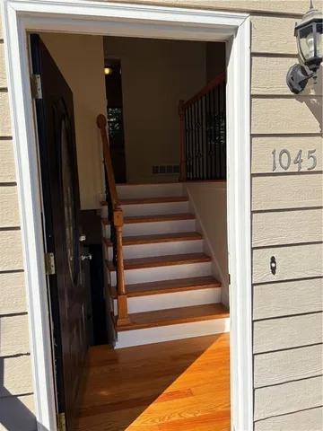 a view of a entryway