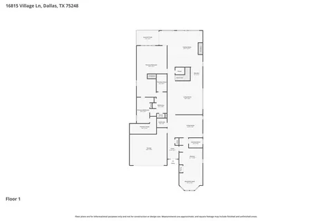 $895,000 | 16815 Village Lane, Dallas, TX 75248