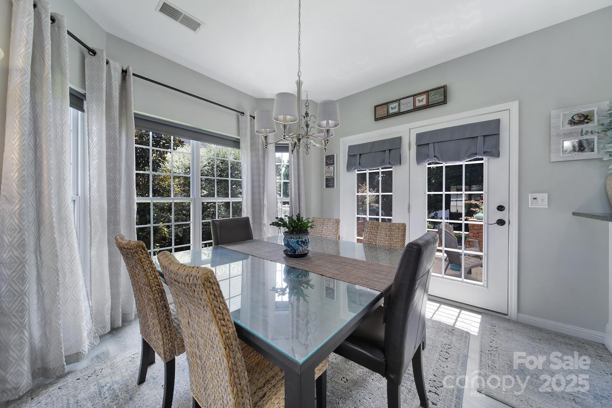 5515 Alexandrite Way Fort Mill, SC 29708 - Photo 8 of 48 a view of a dining room with furniture window and wooden floor
