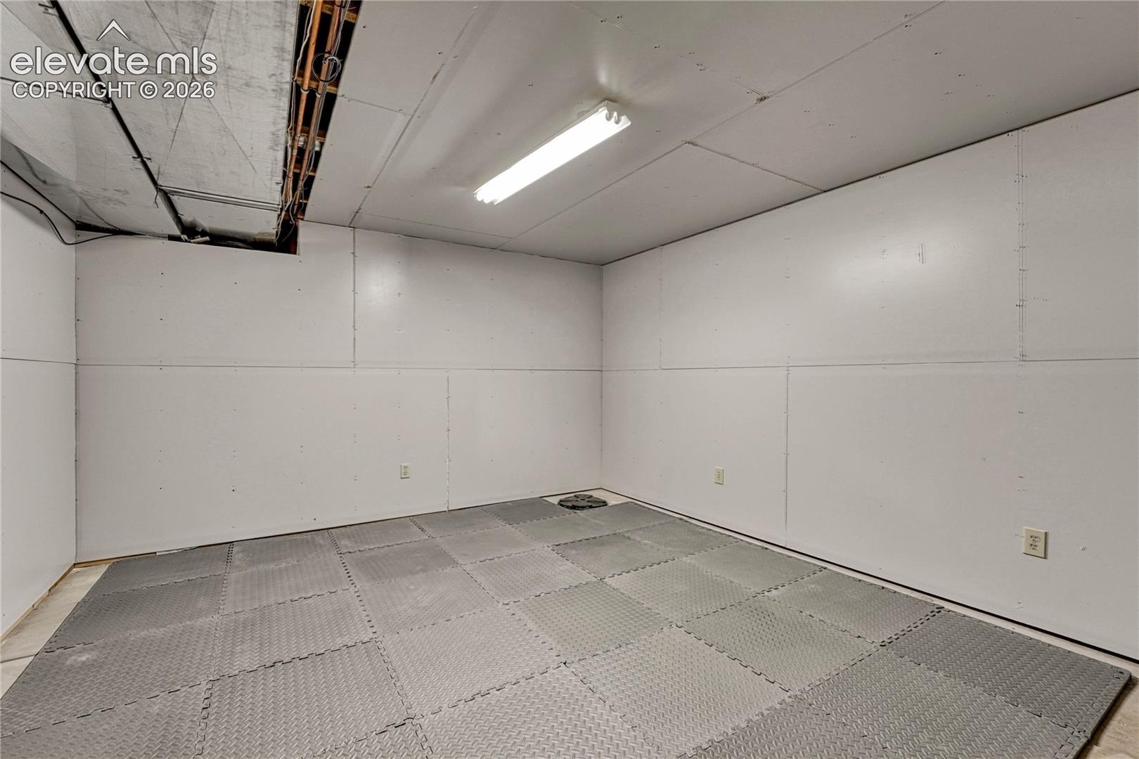 13695 Woodlake Road Elbert, CO 80106 - Photo 32 of 39 Basement flex space...storage? home gym?