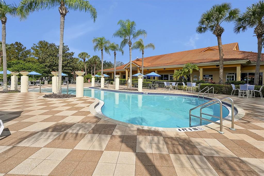 3011 Red Ginger Road Kissimmee, FL 34747 - Photo 45 of 62 a view of a swimming pool with a patio