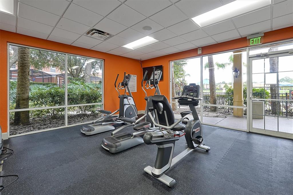 3011 Red Ginger Road Kissimmee, FL 34747 - Photo 53 of 62 a view of a room with gym equipment