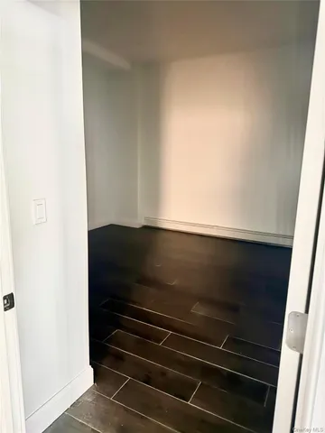 a close view of closet