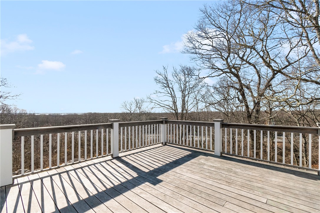 5009 Old Post Road Charlestown, RI 02813 - Photo 16 of 33 Master Bedroom Deck with Ocean Views