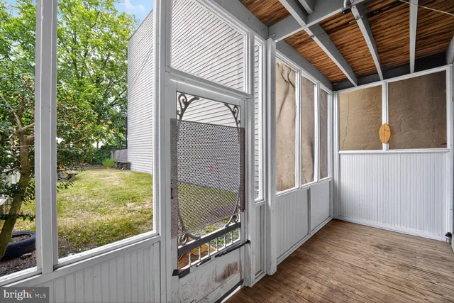 a view of an entryway