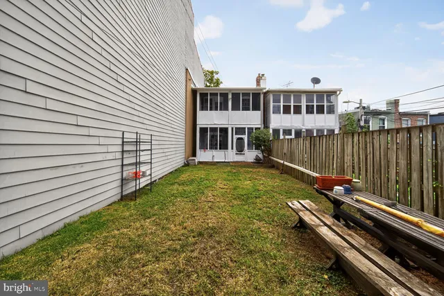 a view of outdoor space and deck