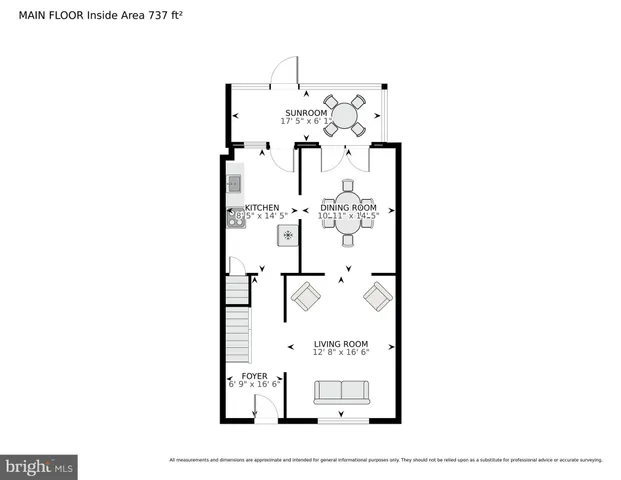 a picture of a bench in front of a window