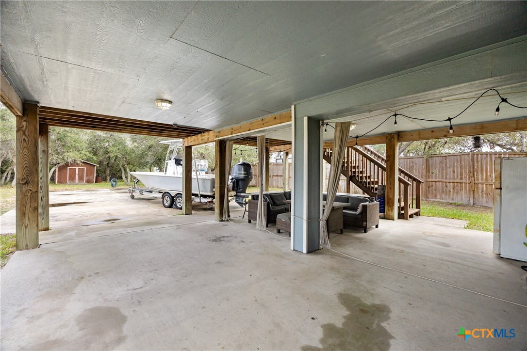 118 South Walker Road Aransas Pass, TX 78336 - Photo 17 of 20 a view of a room with gym equipment