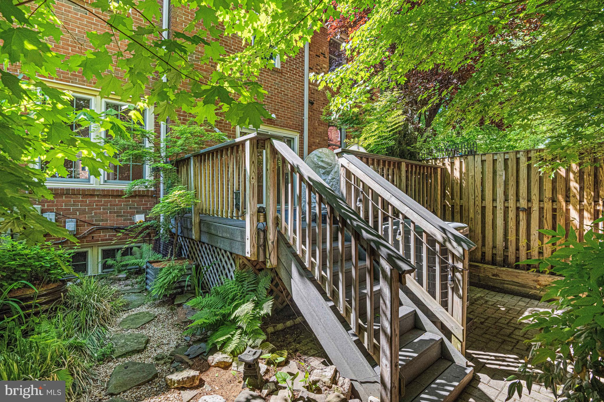 7422 Timberock Road Falls Church, VA 22043 - Photo 45 of 48 Patio and Extensive Landscaping & Hardscape