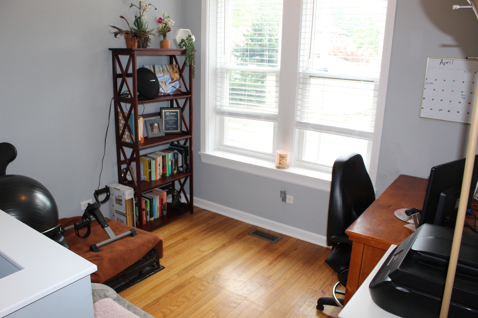 3745 West Argyle Street, Unit 1 Chicago, IL 60625 - Photo 8 of 35 a view of a workspace with furniture and a window