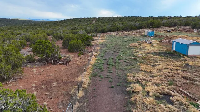 a view of a lake with mountain