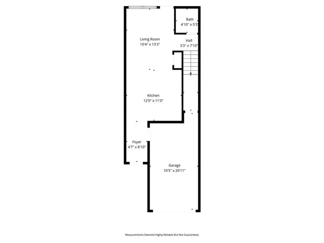 a picture of a bench in front of a door