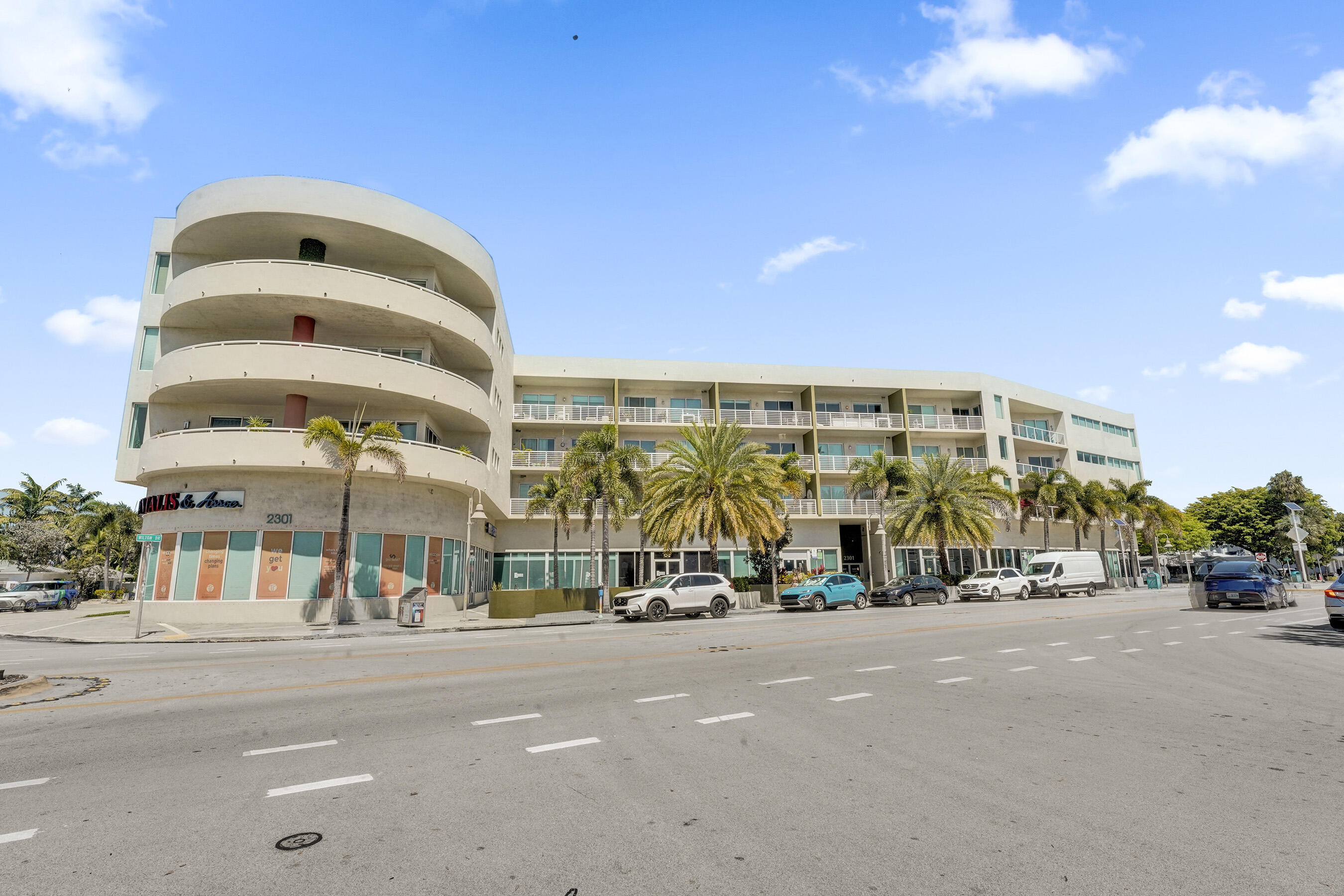 2301 Wilton Drive, Unit R309 Wilton Manors, FL 33305 - Photo 33 of 53 a view of a building with a street