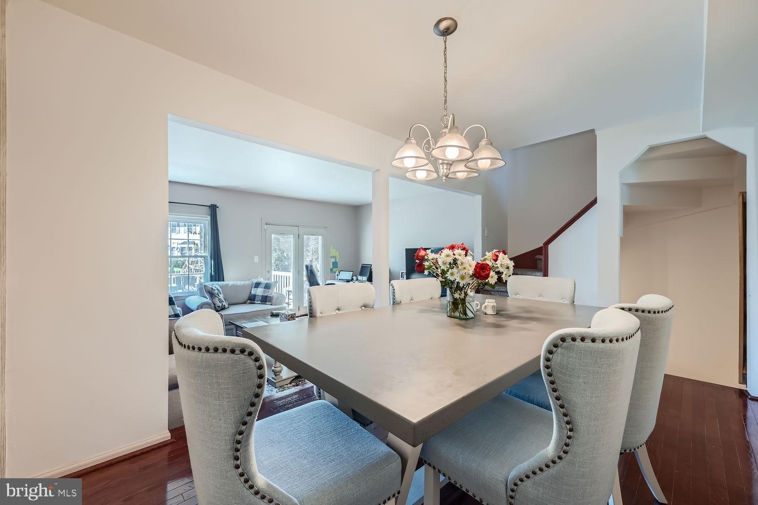 5435 King Arthur Circle Rosedale, MD 21237 - Photo 11 of 28 Elegant dining space with modern charm.