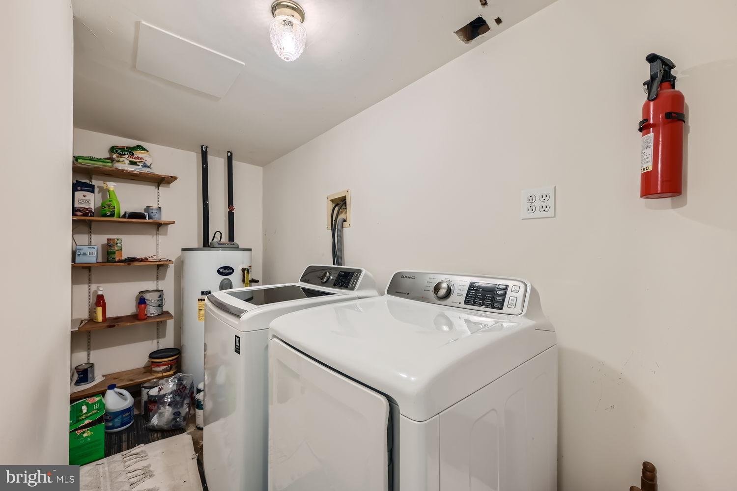 5435 King Arthur Circle Rosedale, MD 21237 - Photo 25 of 28 Functional laundry space with ample storage.