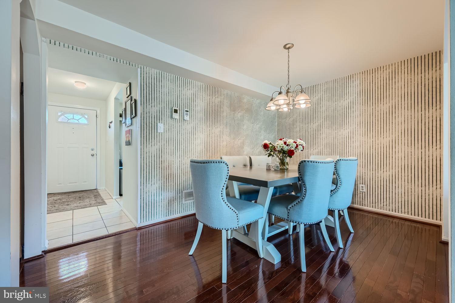 5435 King Arthur Circle Rosedale, MD 21237 - Photo 10 of 28 Chic dining space with modern elegance.