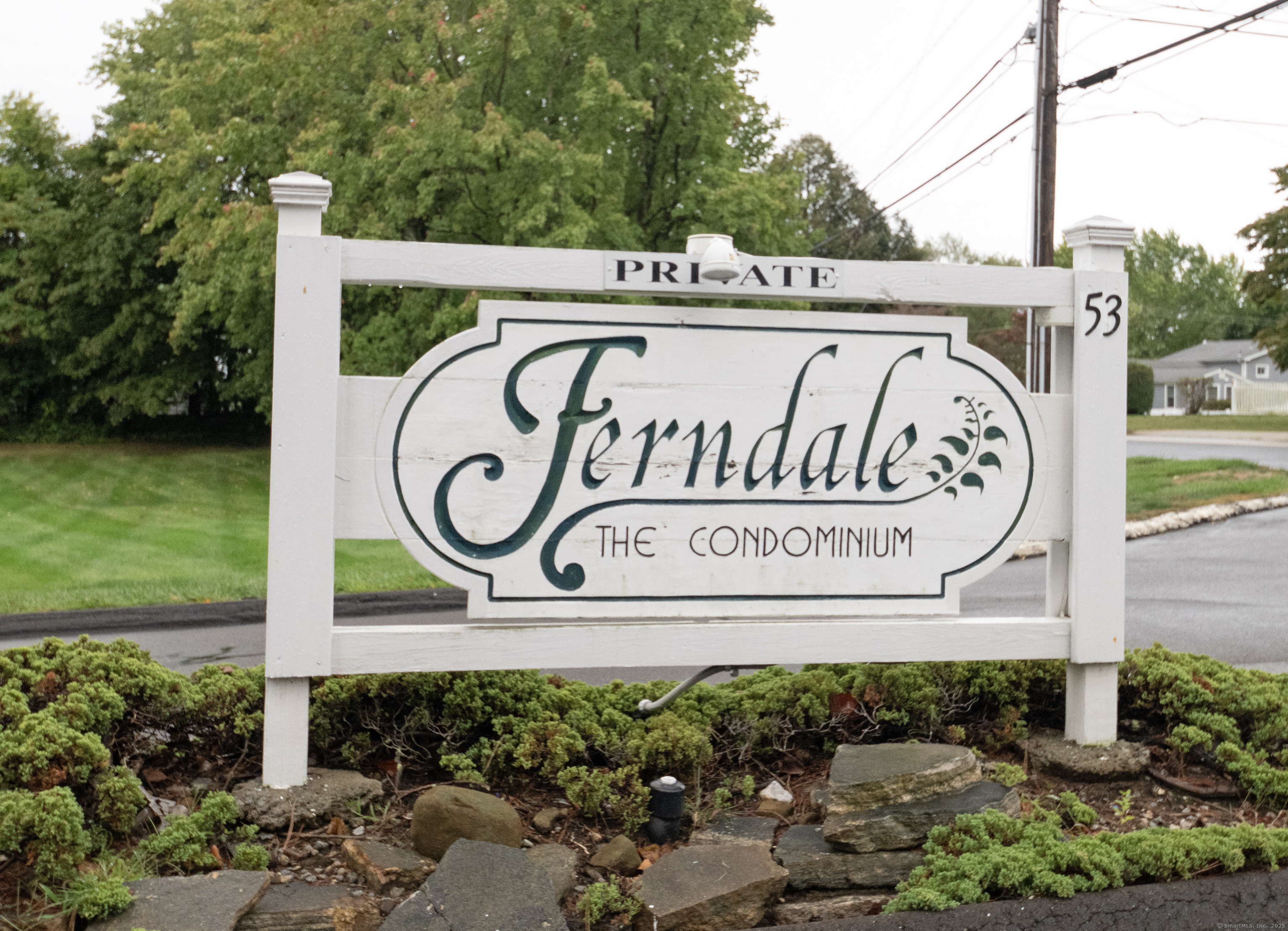 a view of sign board