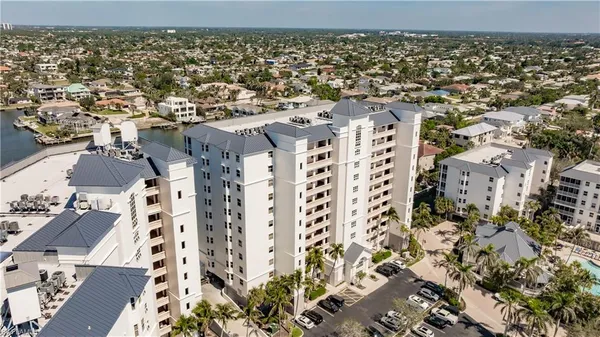 an aerial view of city