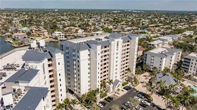 an aerial view of city