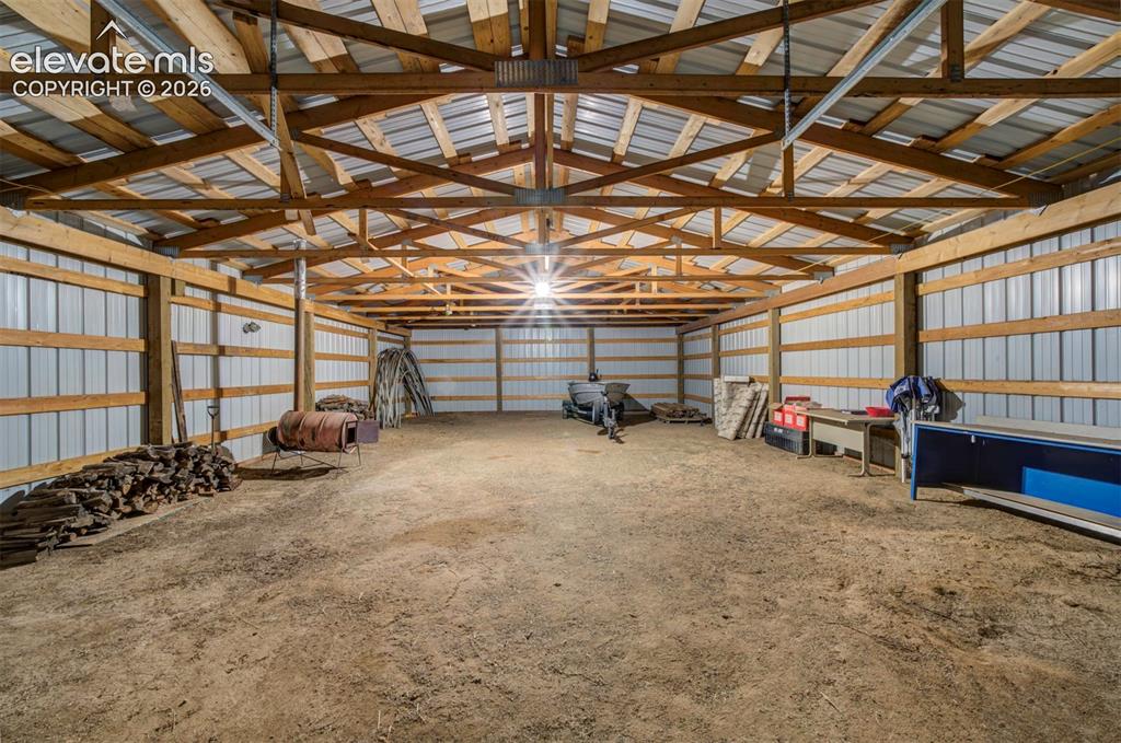 33455 Fossinger Road Yoder, CO 80864 - Photo 2 of 30 View of 30 x 50 barn/garage/workshop