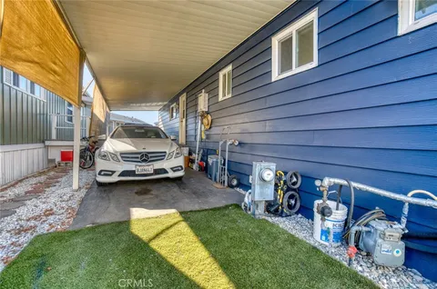 a view of a house with patio