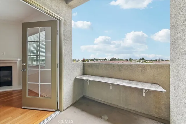 a view of room with city view