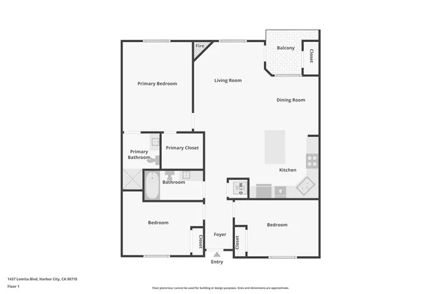 a picture of a floor plan