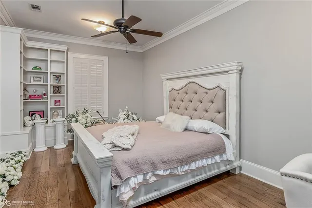a large white bed in a white room